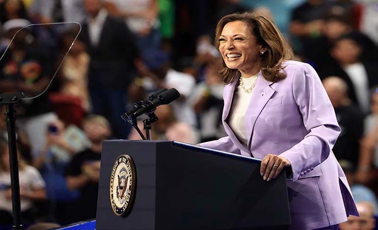 Kamala Harris prometió romper con la&nbsp;presidencia