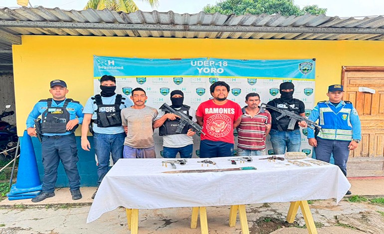 Bajo fuego, DPI detiene a banda de sicarios “El&nbsp;Berna”