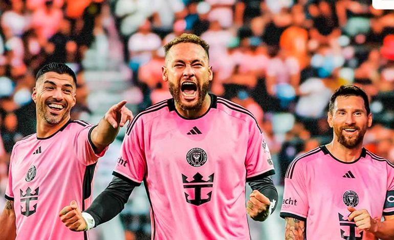 Neymar se uniría a Messi y&nbsp;Suárez