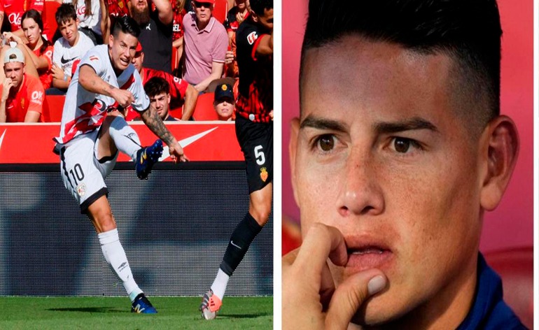 James Rodríguez se iría del Rayo&nbsp;Vallecano
