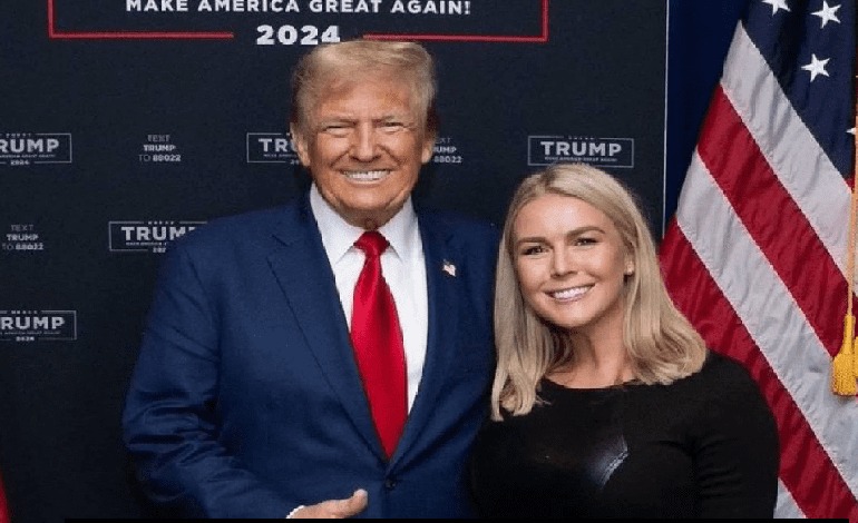 Karoline Leavitt nombrada secretaria de&nbsp;prensa