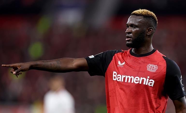 Victor Boniface será baja en el Bayer&nbsp;Leverkusen