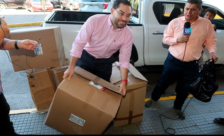 Jorge Cálix surte de algodón el&nbsp;HE