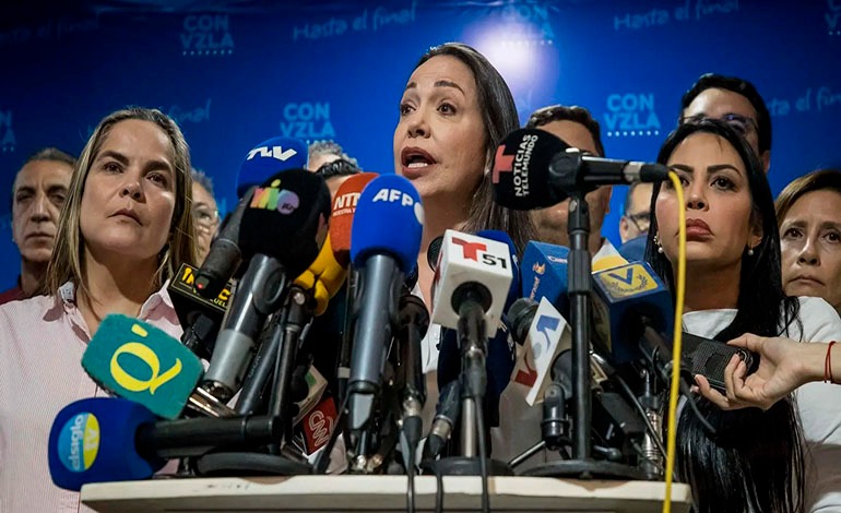 Oposición de Venezuela llama a liberar presos&nbsp;políticos