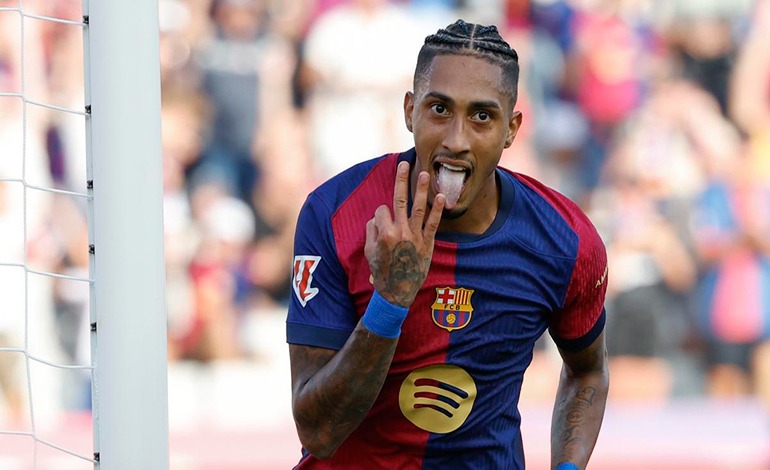 Raphinha llegó a seis goles y dos&nbsp;asistencias