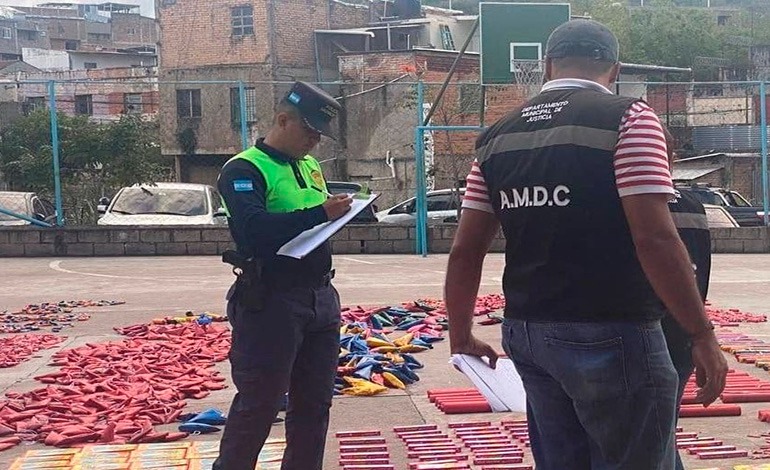 En Mateo tenían escondida la bodega de&nbsp;pólvora