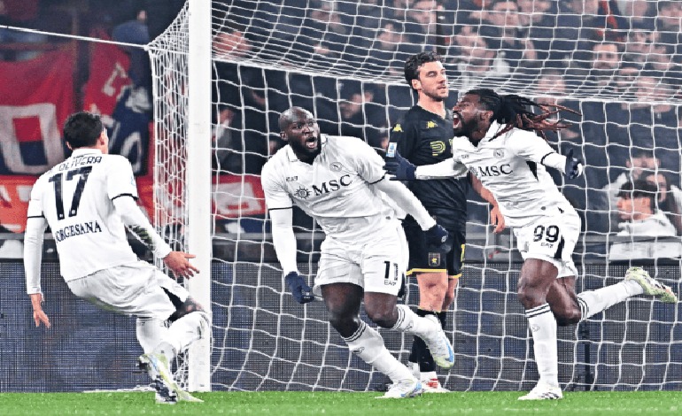 El Nápoles recuperó provisionalmente el&nbsp;liderato