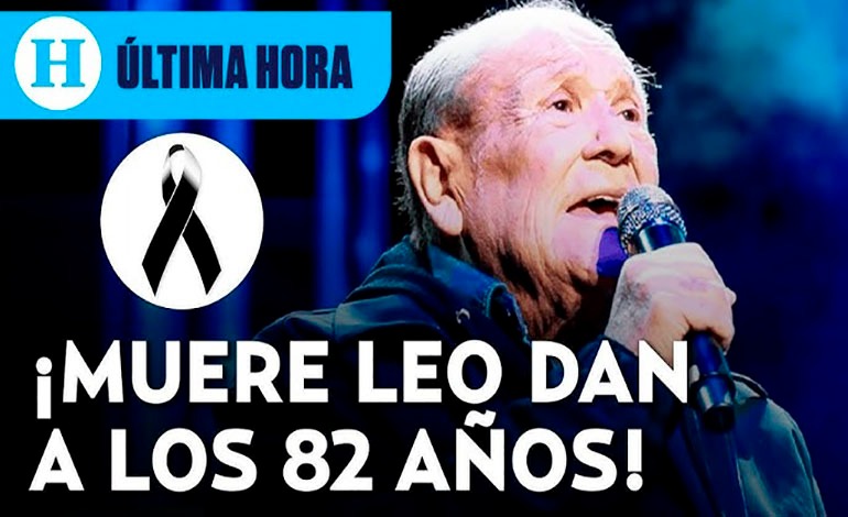 Fallece el cantante santiagueño Leo Dan murió a los 82&nbsp;años.