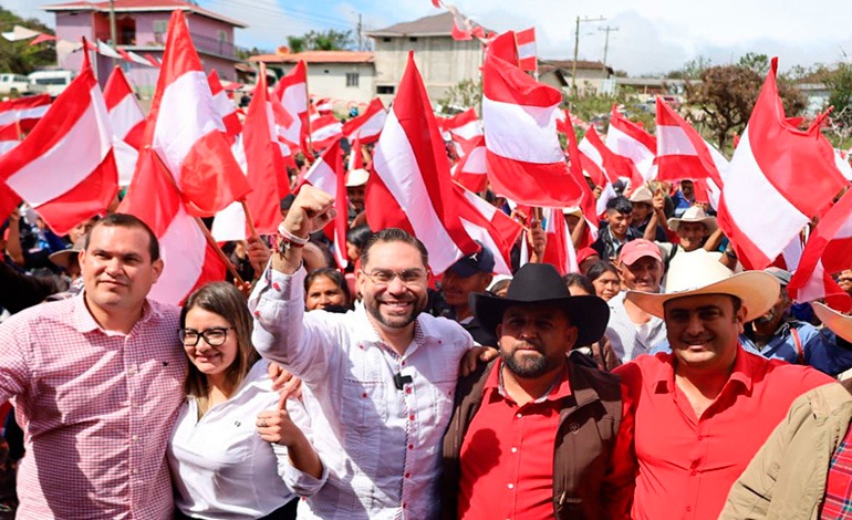 Jorge Cálix revive el fervor liberal en Santa Cruz,&nbsp;Lempira