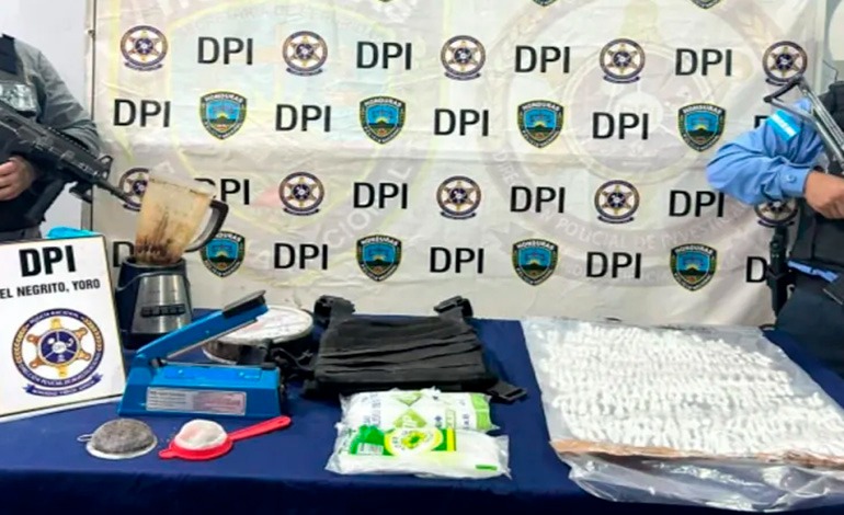 Ya la cocaína se procesa en&nbsp;Yoro