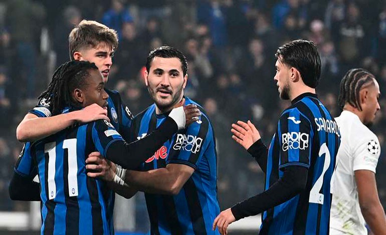 El Atalanta goleó 5-0 al Sturm&nbsp;Graz
