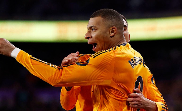 3 goles de Mbappé encumbran al&nbsp;Real
