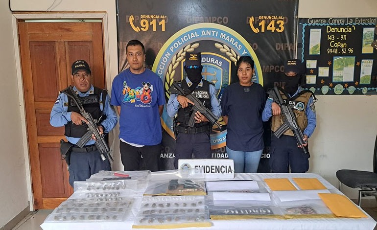 DIPAMPCO captura a proveedores de armas en&nbsp;Copán