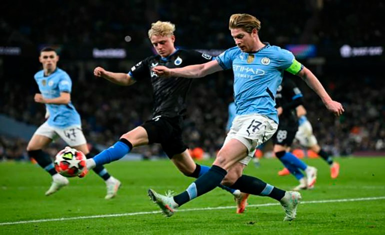 El Manchester City terminó remontando ante el&nbsp;Brujas