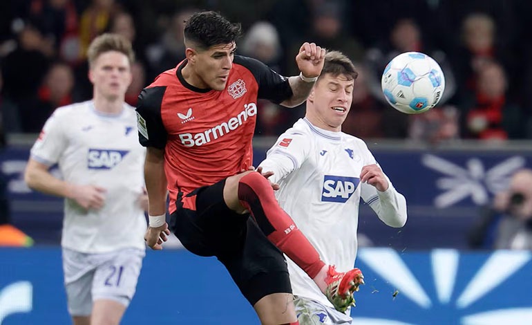El Bayer Leverkusen se impuso 3-1 en su estadio al&nbsp;Hoffenheim