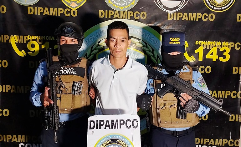 DIPAMPCO lo captura en plena extorsión en la colonia Villa&nbsp;Nueva