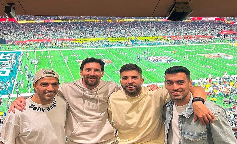 Messi en el Super&nbsp;Bowl