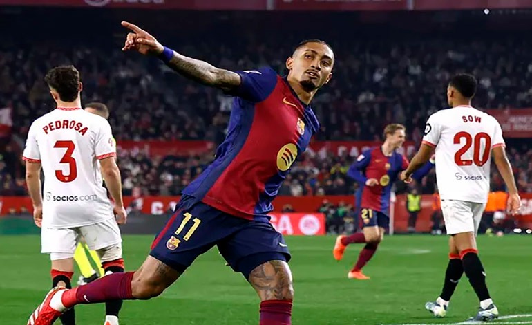 El Barcelona golea al&nbsp;Sevilla