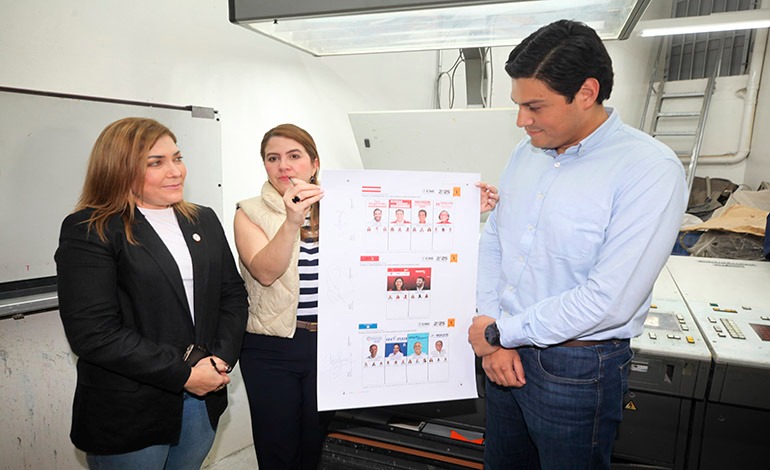 CNE inicia la impresión de papeletas&nbsp;electorales