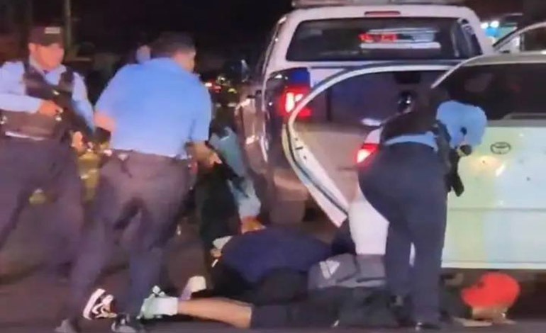 Atrapan mareros que andaban asaltando en el bulevar del&nbsp;Norte