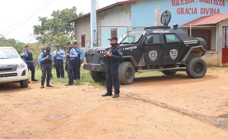Armas de grueso calibre decomisan en&nbsp;Catacamas