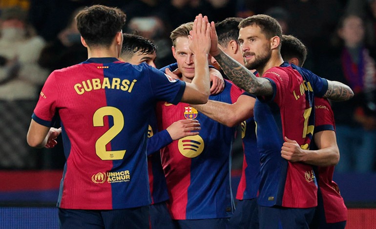 FC Barcelona en la&nbsp;cima