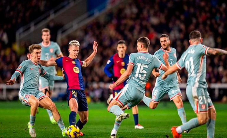 Atlético le juega de maravilla y le empata al FC&nbsp;Barcelona