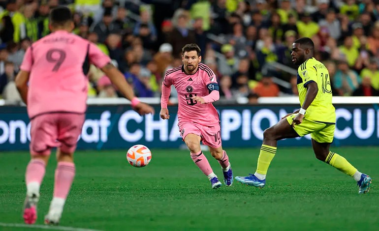 Mágica diana de Messi en triunfo del Inter de&nbsp;Miami