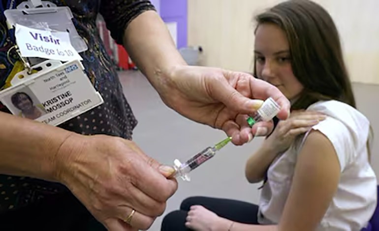 Menor de edad es la primera víctima de&nbsp;sarampión