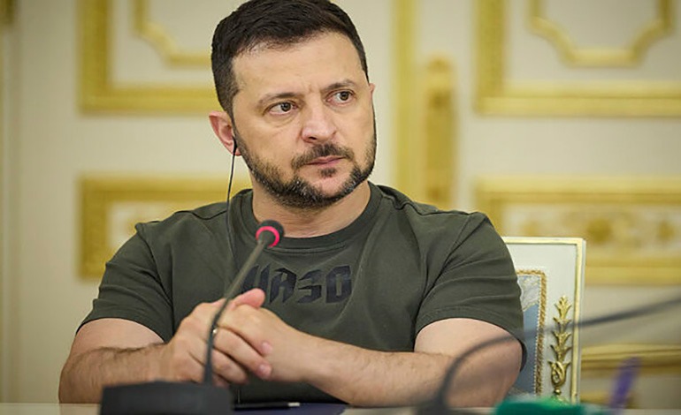 Zelenski se disculpó con&nbsp;ironía