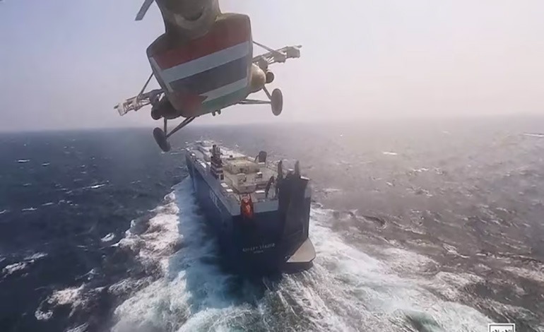 Hutíes reivindican ataque a buque de EE.&nbsp;UU.