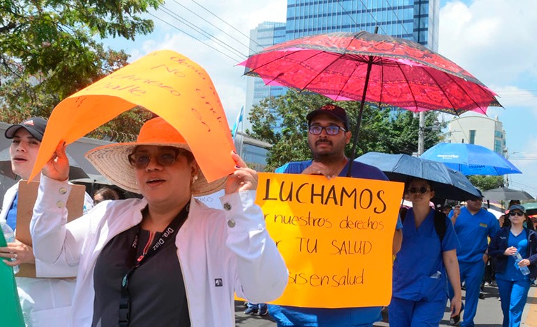 Médicos a paro&nbsp;nacional