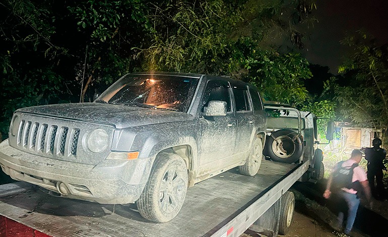 Localizan vehículo utilizado en&nbsp;masacre