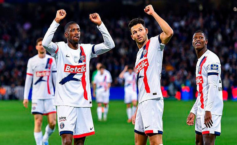 El PSG remonta y avanza a la final de la Copa de&nbsp;Francia