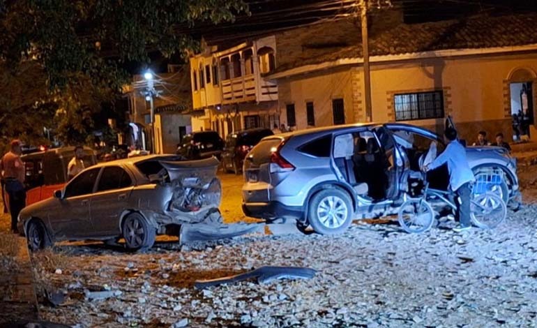 Un herido de gravedad deja accidente en barrios Las Flores,&nbsp;Ocotepeque