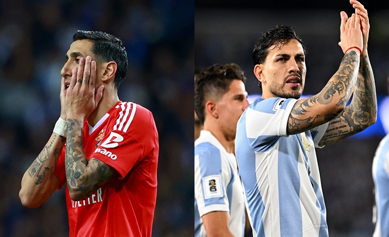 Argentinos Di María y Leandro Paredes investigados por apuestas&nbsp;ilegales