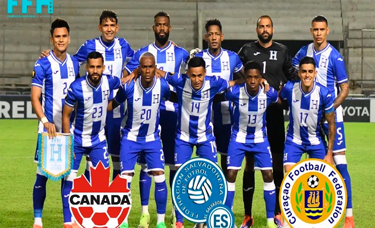 Honduras en el grupo con Canadá, Curazao y El&nbsp;Salvador