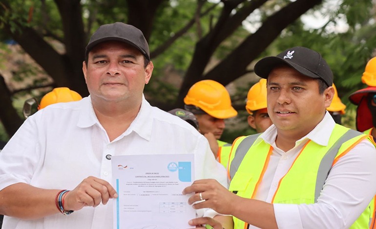 Alcalde Aldana inicia construcción del Primer Bosque&nbsp;Urbano