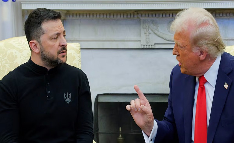 Trump la arremete contra&nbsp;Zelenski