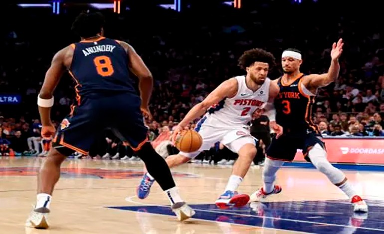 New York Knicks se adelantan 2-1 sobre&nbsp;Detroit