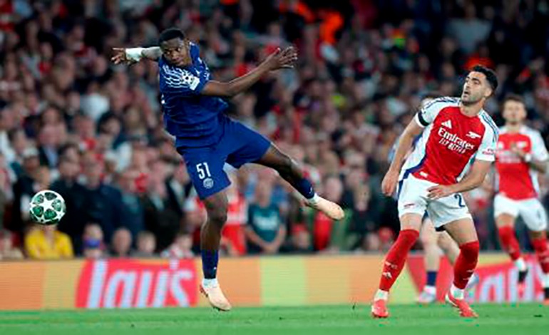 PSG venció de visita al&nbsp;Arsenal