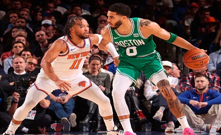 New York Knicks aplastaron a los Boston&nbsp;Celtics