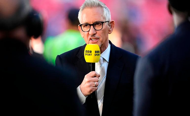 Gary Lineker abandonará la cadena pública&nbsp;británica