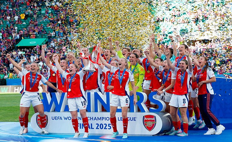 Arsenal es el campeón de Europa&nbsp;femenino