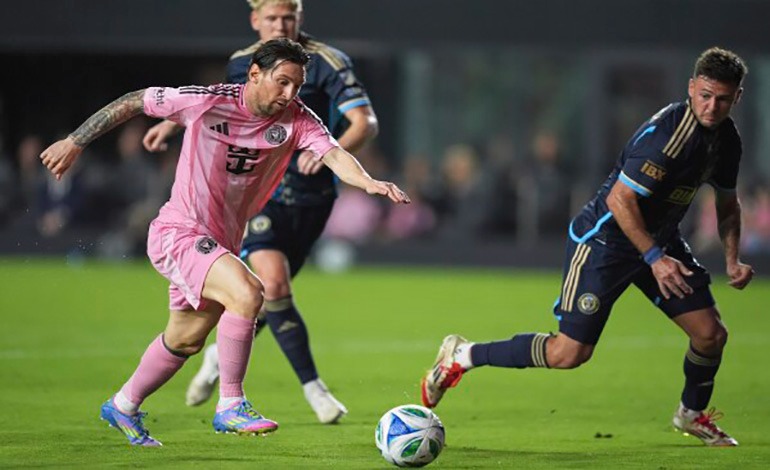 Inter de Miami sudó para igualar ante Philadelphia&nbsp;Union