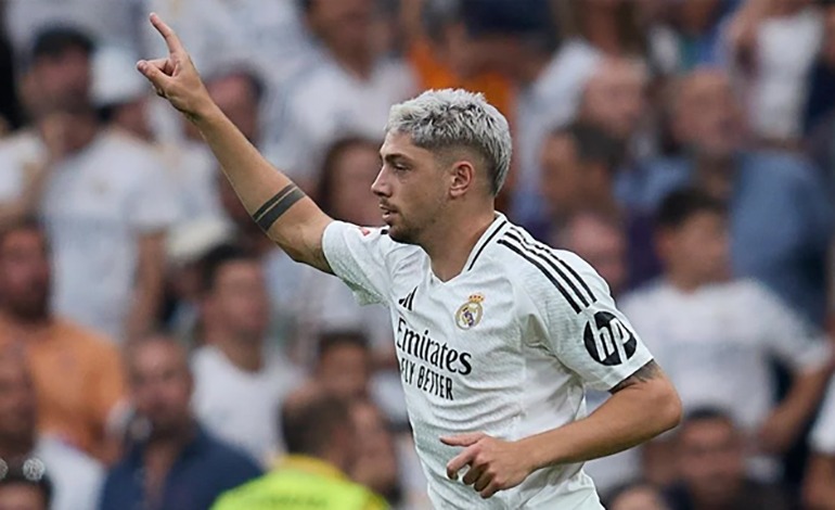 Fede Valverde con molestia en la&nbsp;espalda