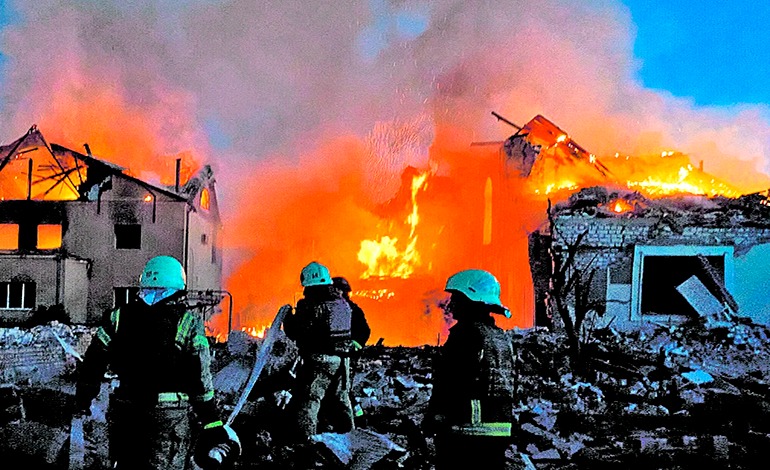 Ucrania recibe ataques sin&nbsp;precedentes