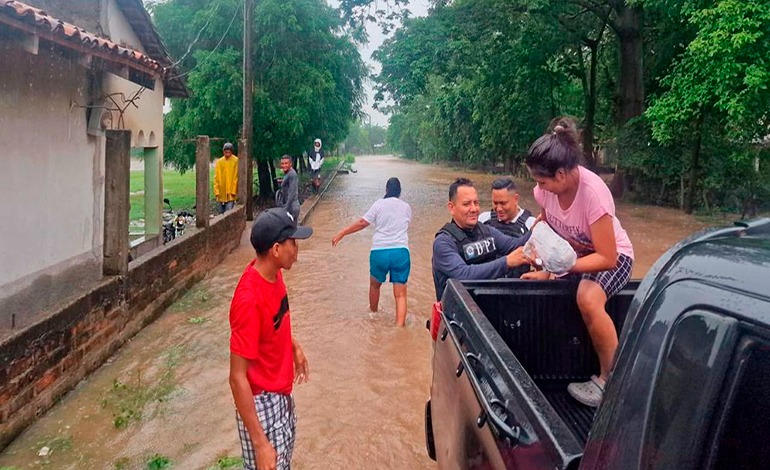 4 departamentos afectados por&nbsp;tormentas