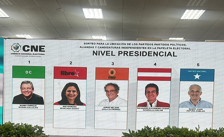 Definida posición en la papeleta&nbsp;electoral