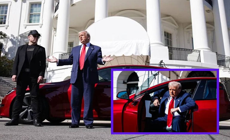 Trump podría deshacerse del&nbsp;Tesla